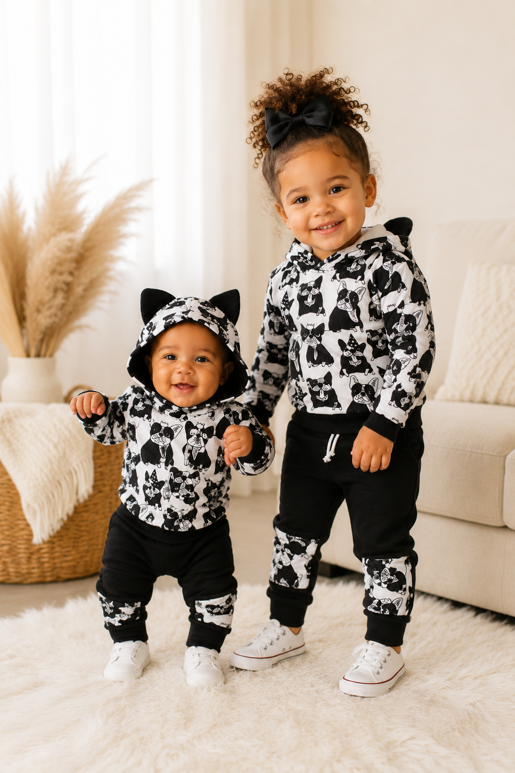 Pug Hooded Tracksuit and Matching Pants #200015
