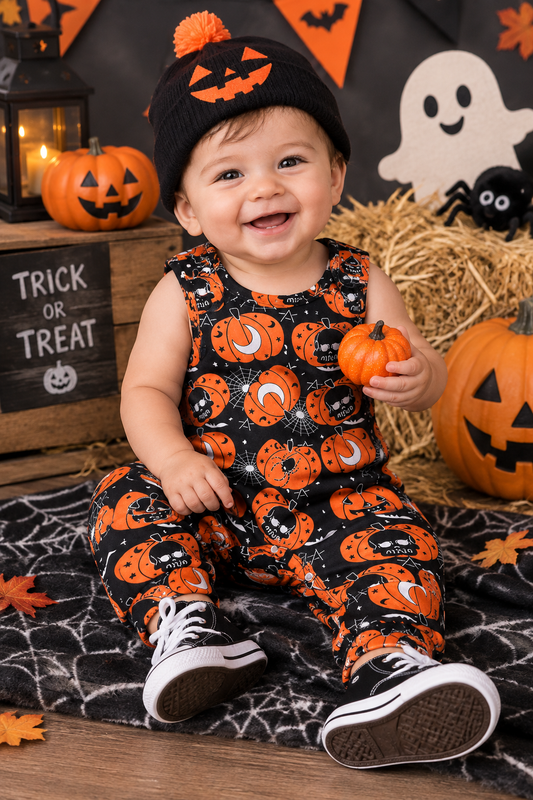Pumpkin Jumpsuit Gender Neutral #200052