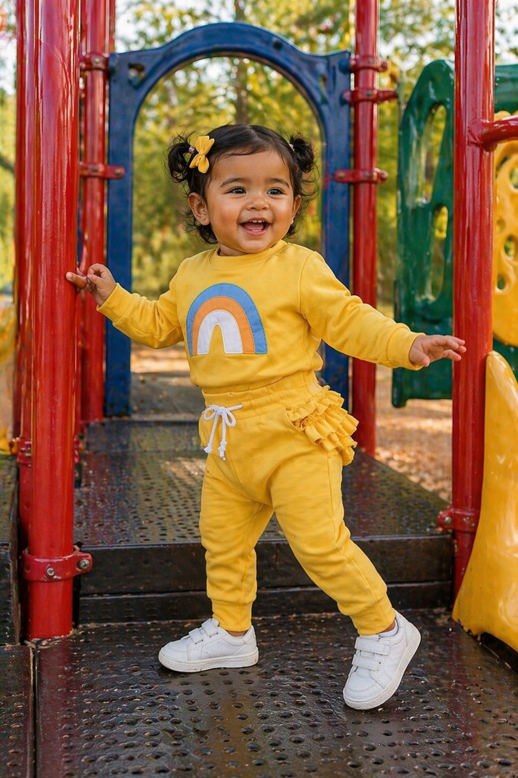 Yellow Rainbow Tracksuit #1000129