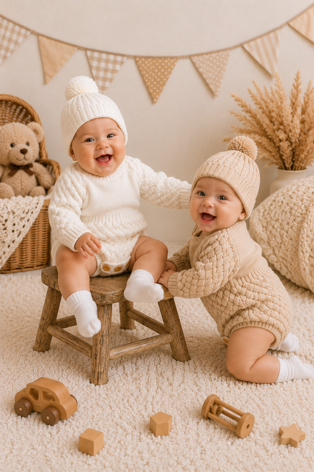 Luxury Knitwear ROMPERS Gender Neutral  #10001