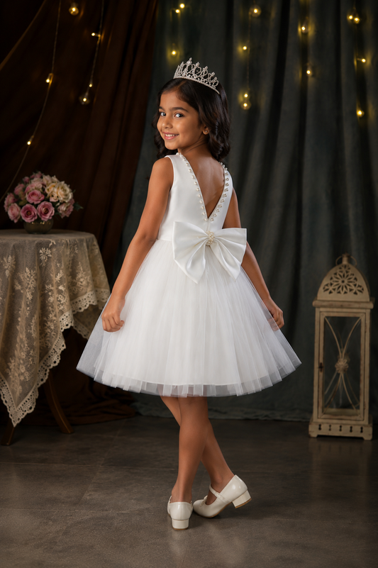 White Special Occasions Dress Ball Gown #1000689