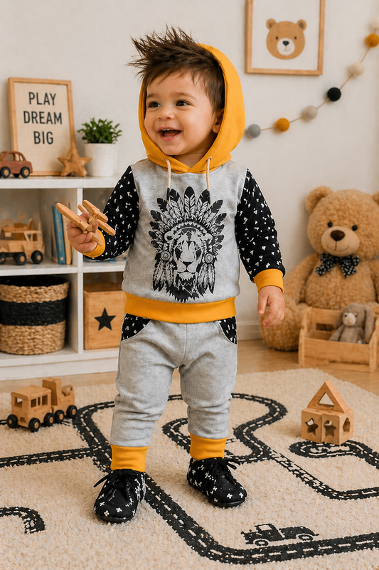 Lion Hoodie and Pants #20004