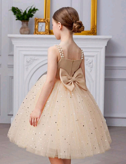 Champagne Pearl Special Occasions Dress #1000974