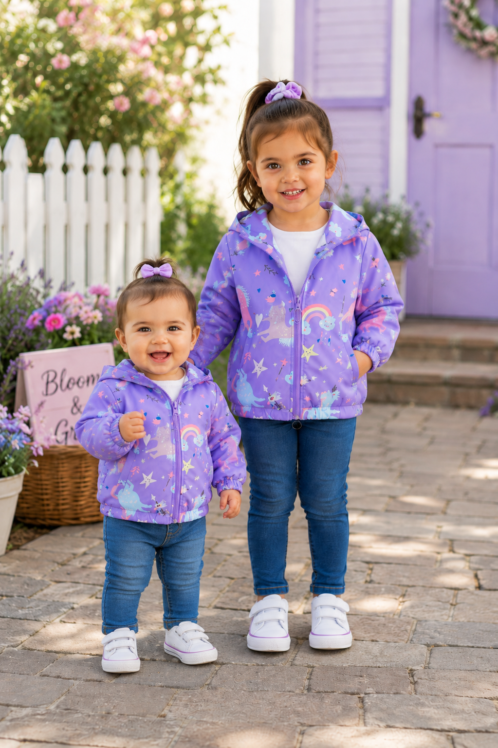 Purple Unicorn Windbreaker #1001028