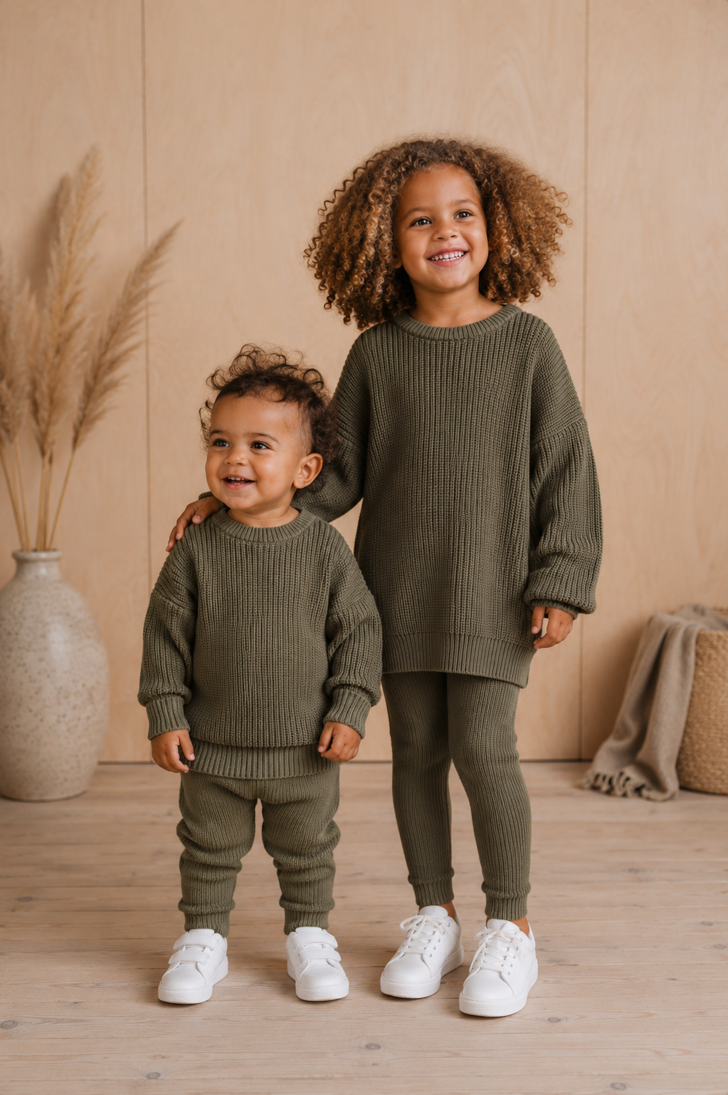 Olive Luxury Sweater Gender Neutral #10020028