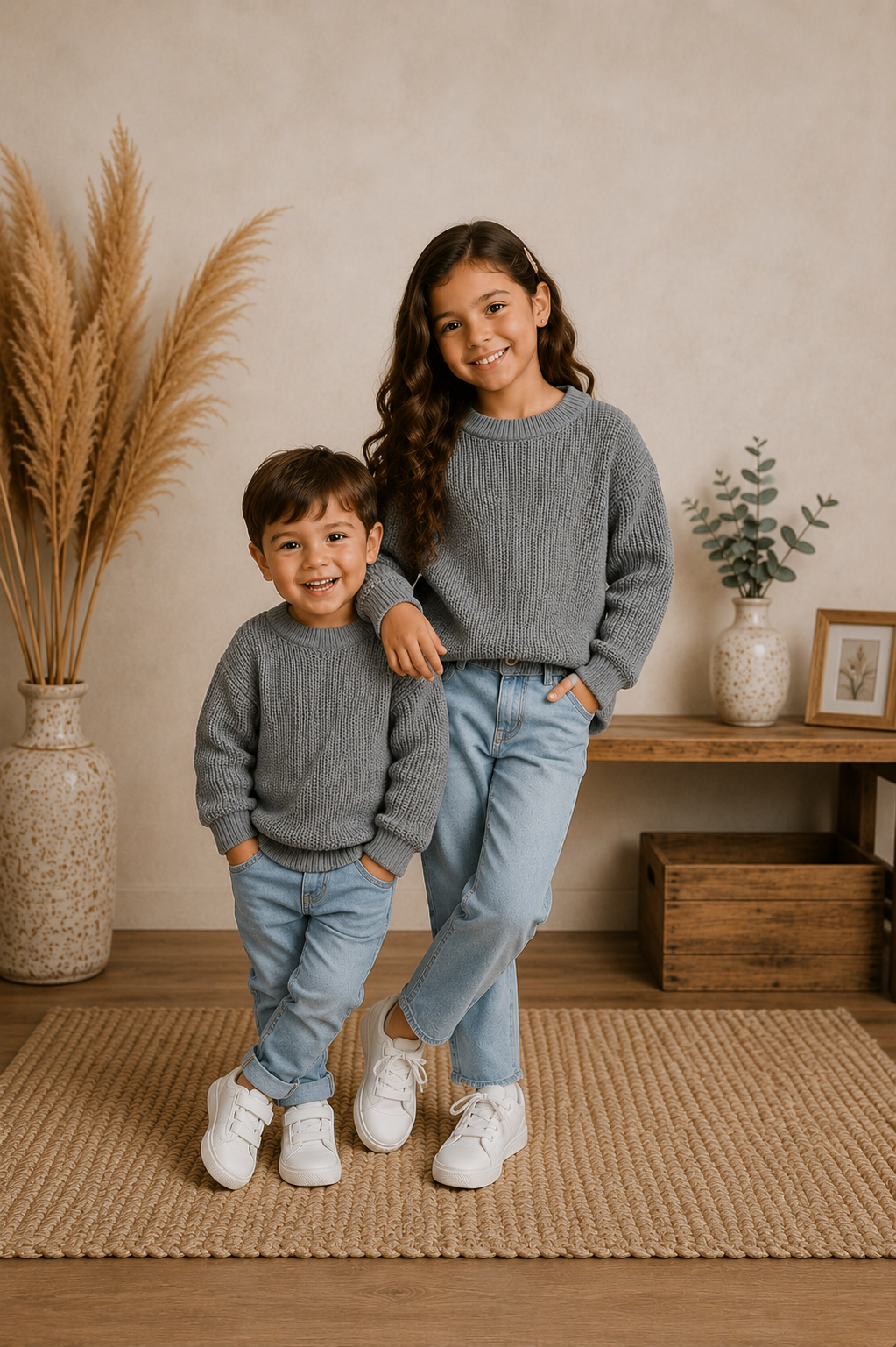 Gray Luxury Sweater Gender Neutral #10020029