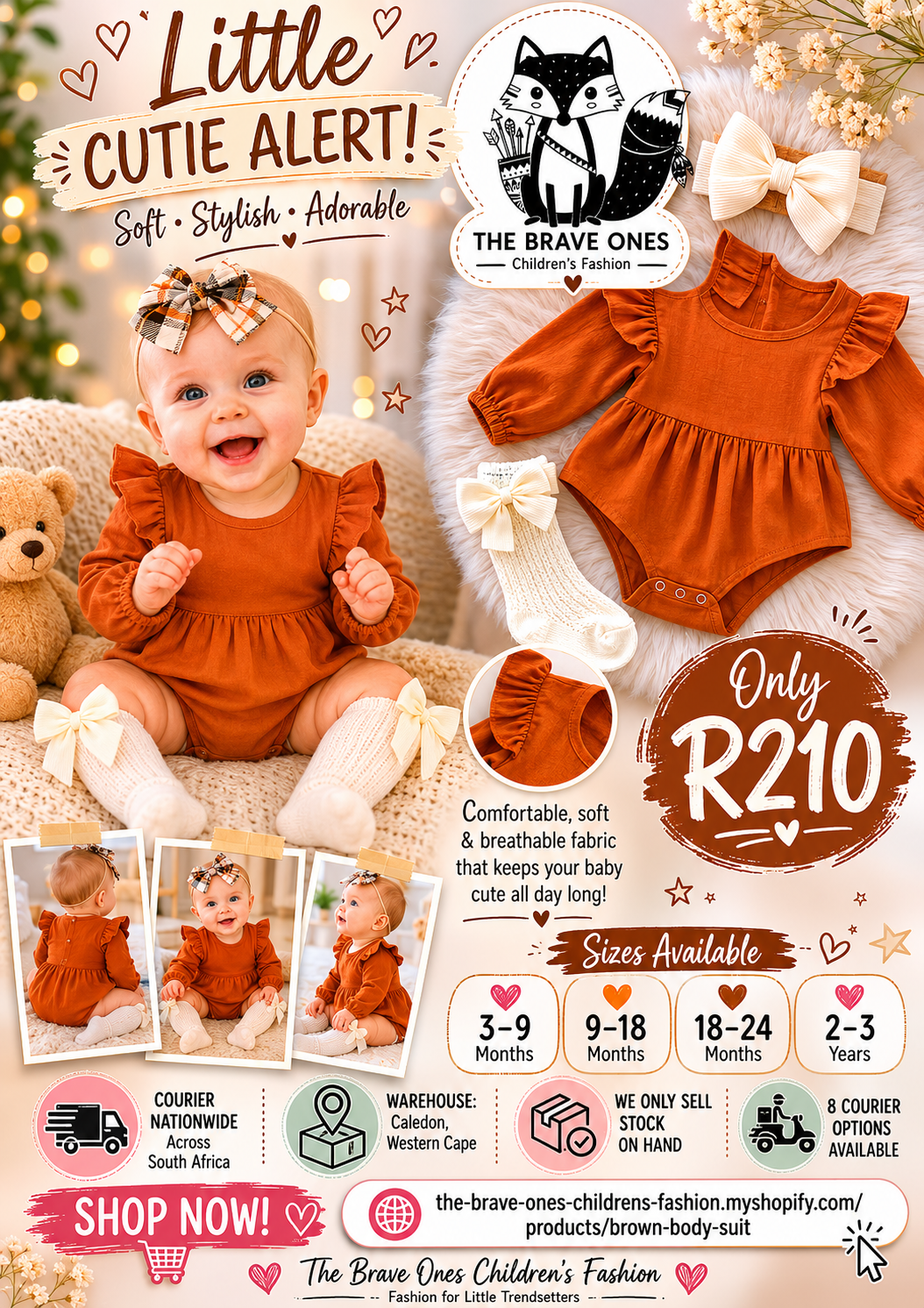 Pumpkin Spice Balloon Romper #100039