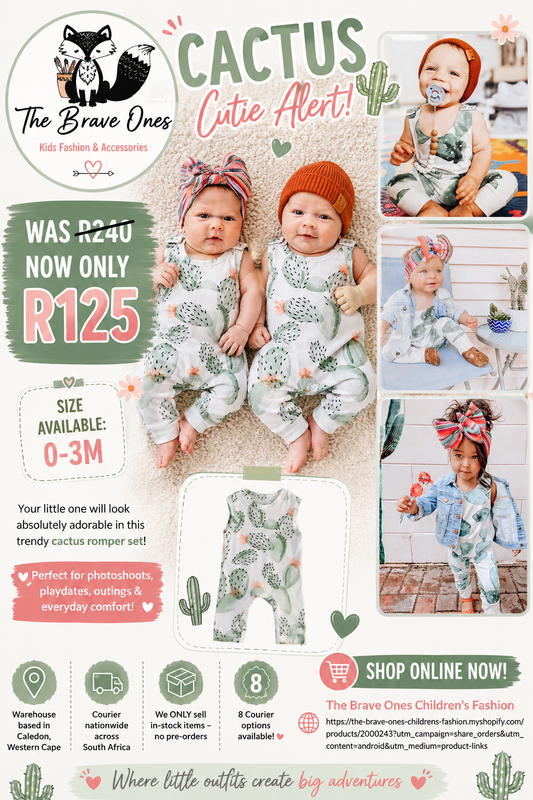 Cactus Jumpsuit Gender Neutral #2000243