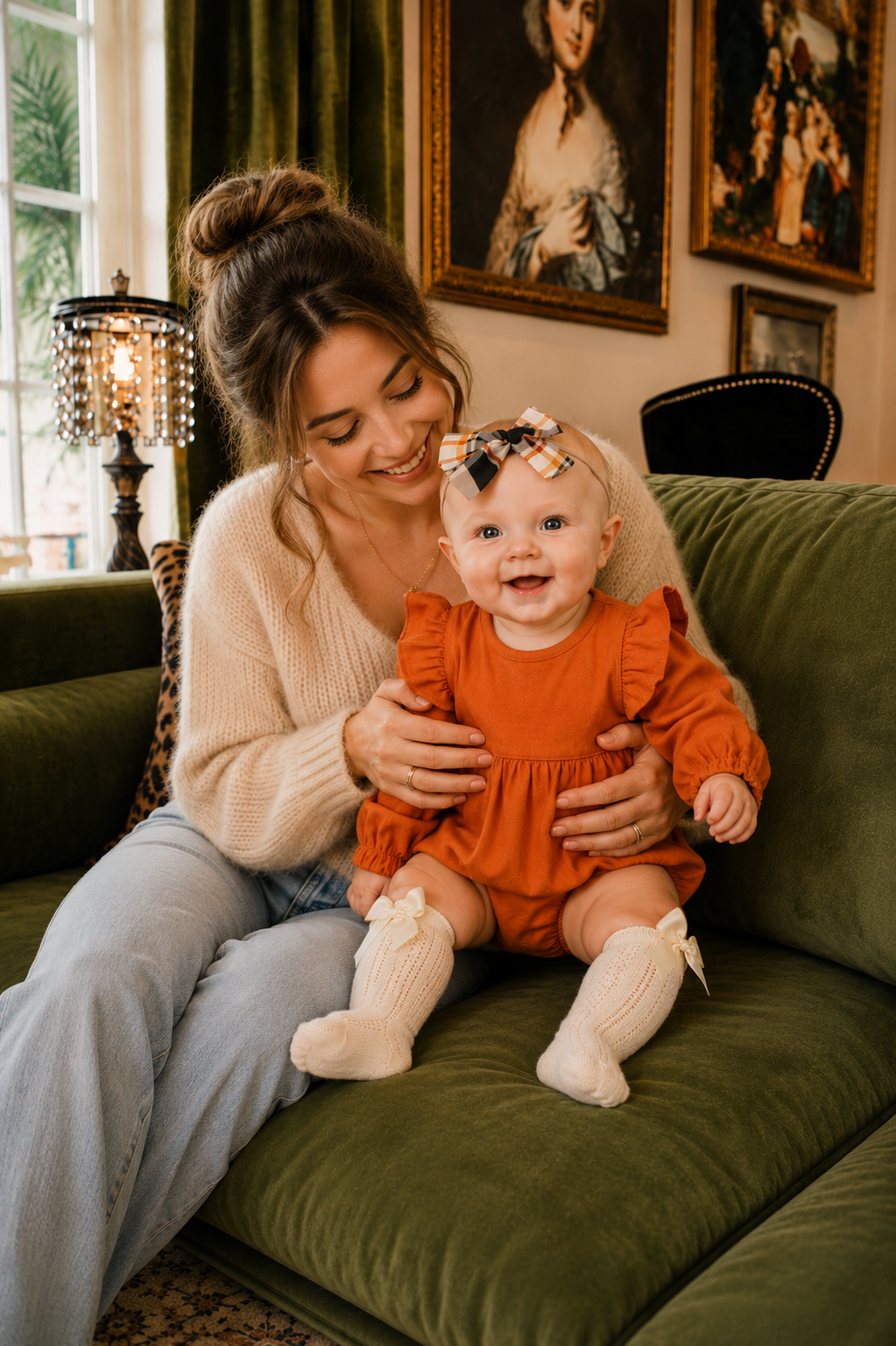 Pumpkin Spice Balloon Romper #100039