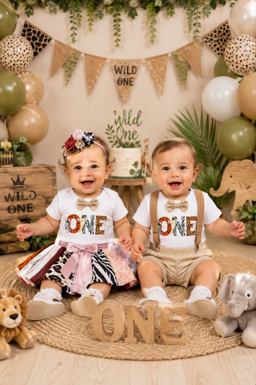 Wild One Birthday Safari Outfit #2000346