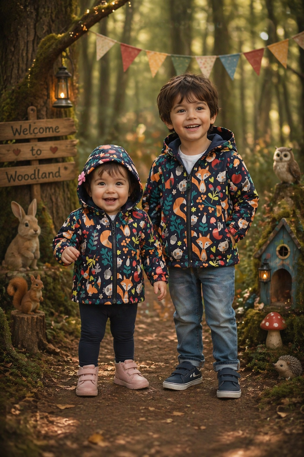 Fox Hooded Windbreaker #1000203