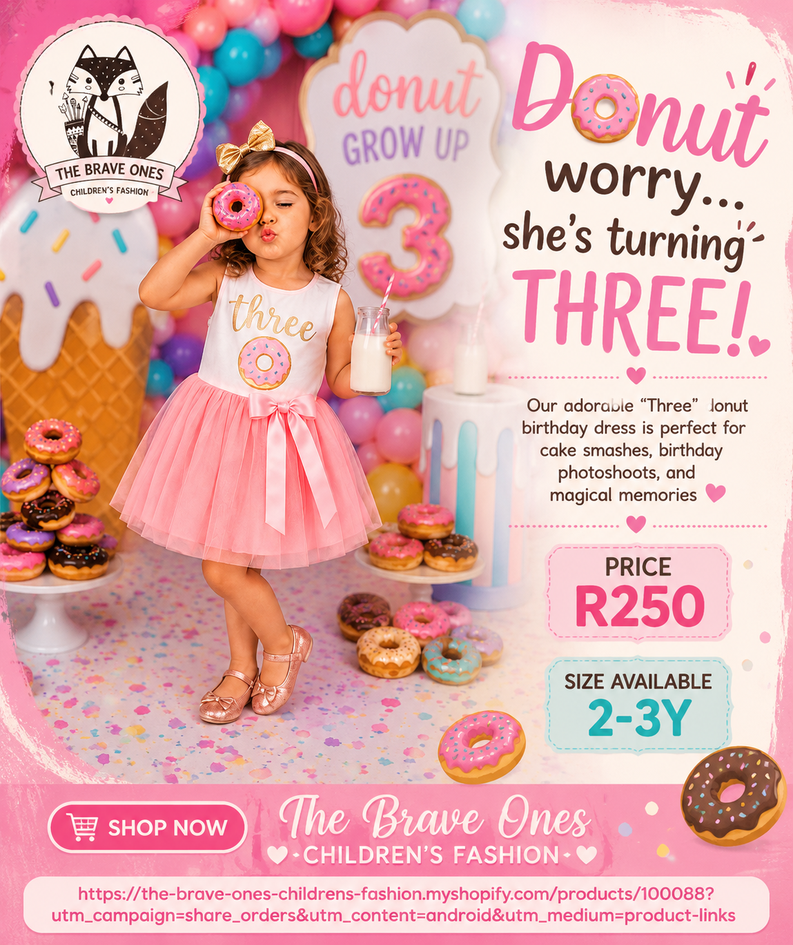 Three Sleeveless Birthday Dresses and Headband  #100088