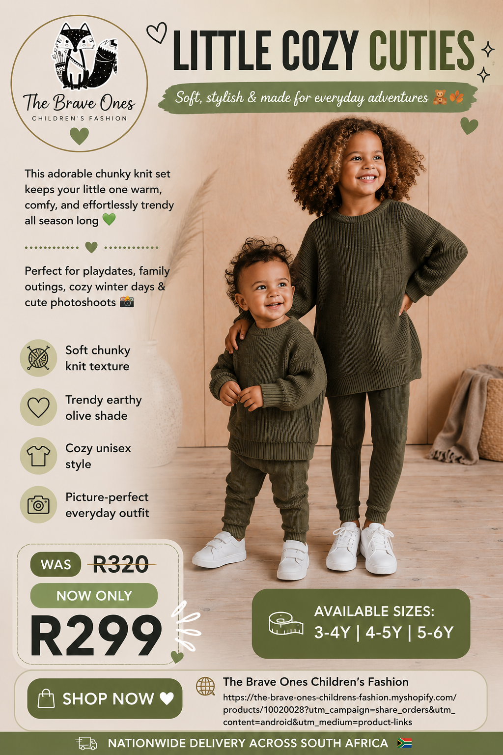 Olive Luxury Sweater Gender Neutral #10020028