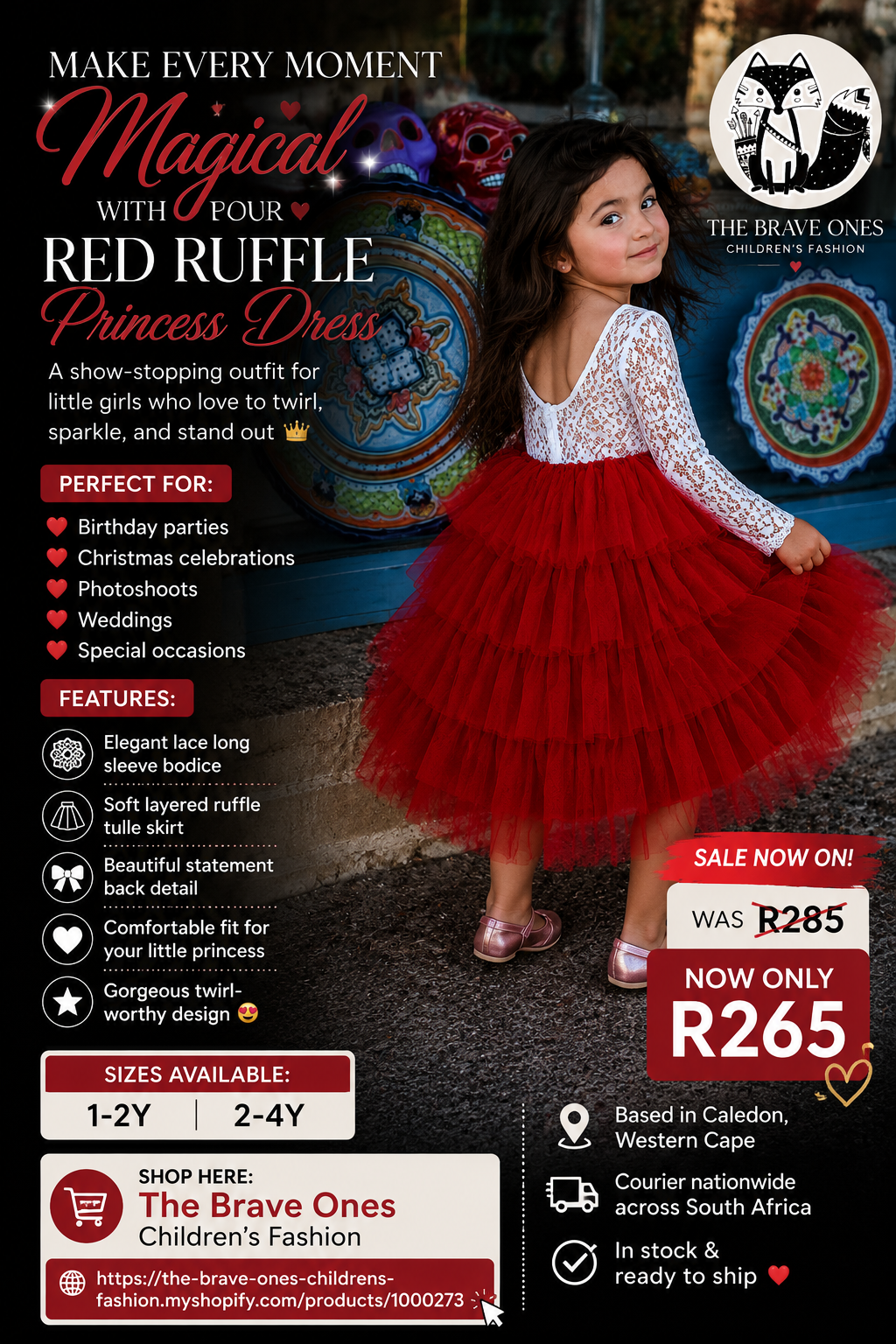 Long Sleeve Lace Red Wine Special Occasions Dress #1000273