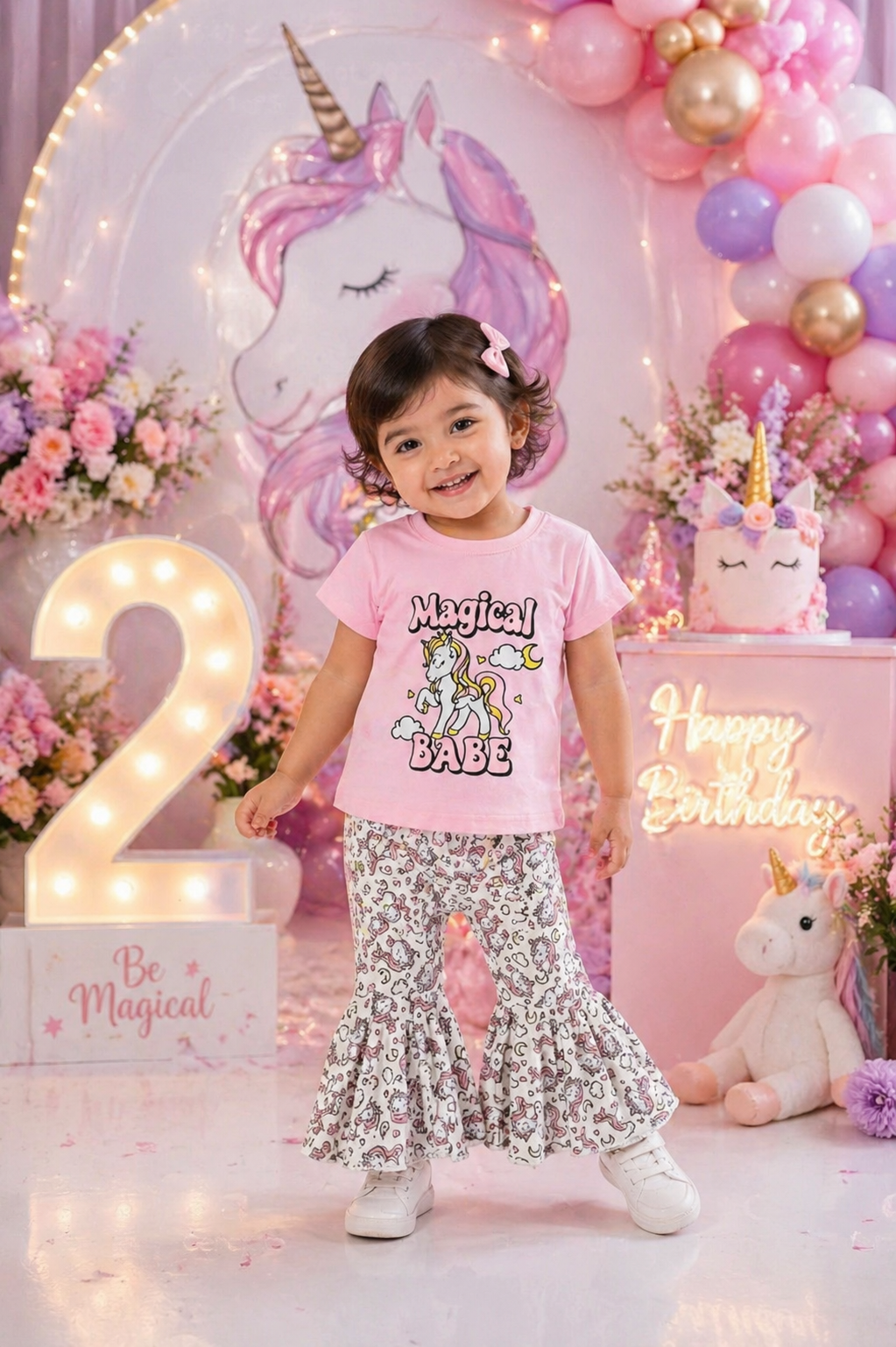 Magical Unicorn Babe T and Bellbottoms #1001173