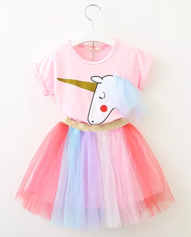 Unicorn Top and Rainbow Tutu #1000370
