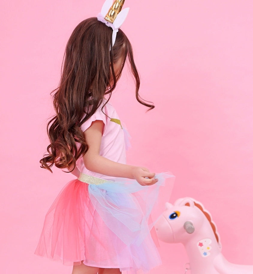 Unicorn Top and Rainbow Tutu #1000370