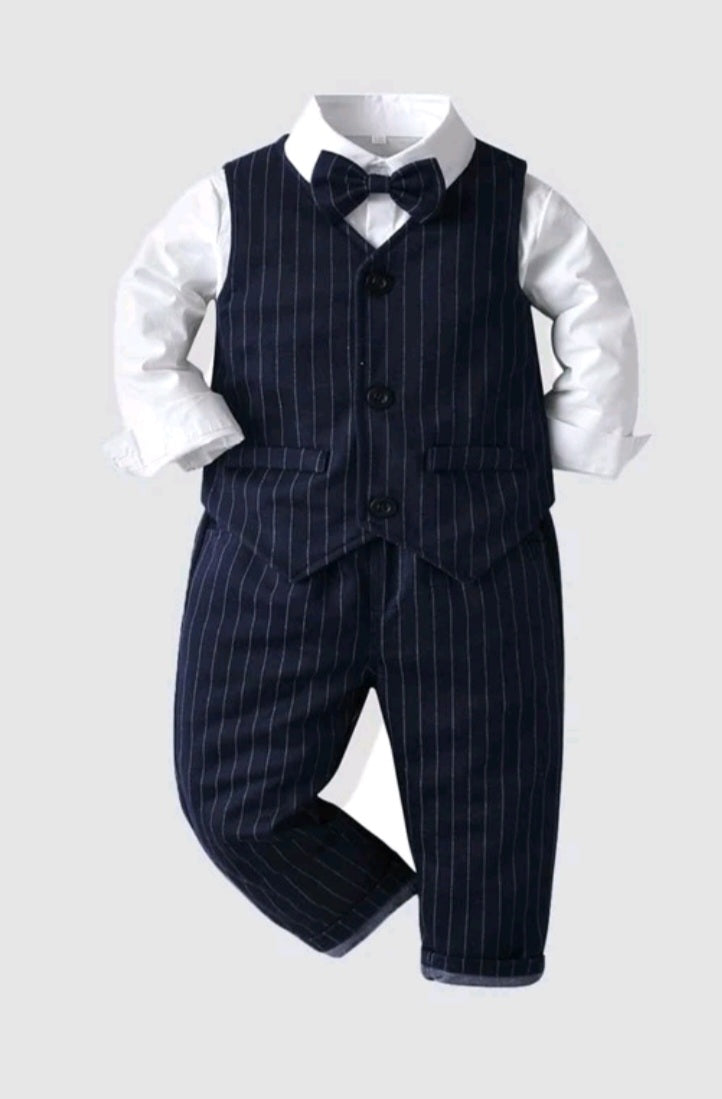 4PSC Gentleman Suit Luxury Range Navy #200053