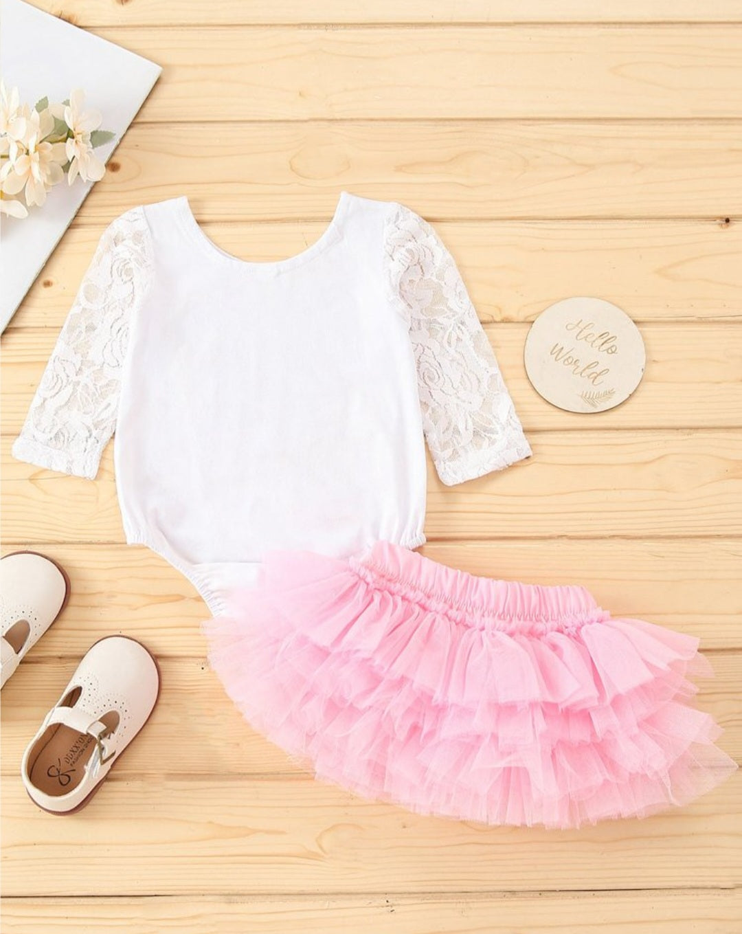 One Birthday Outfit wit Ruffle Bloomer #1000783