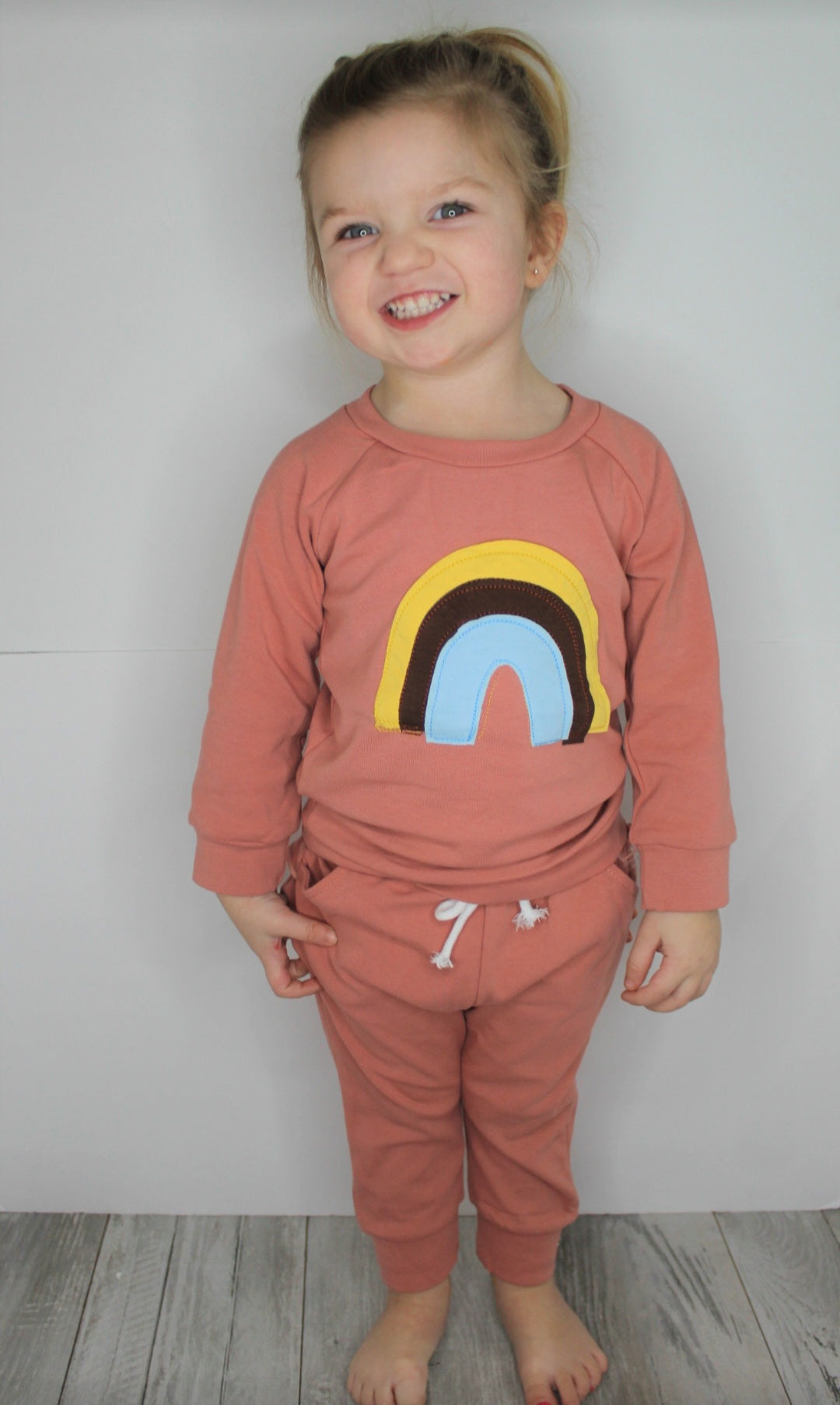 Salmon Rainbow Tracksuit #100061